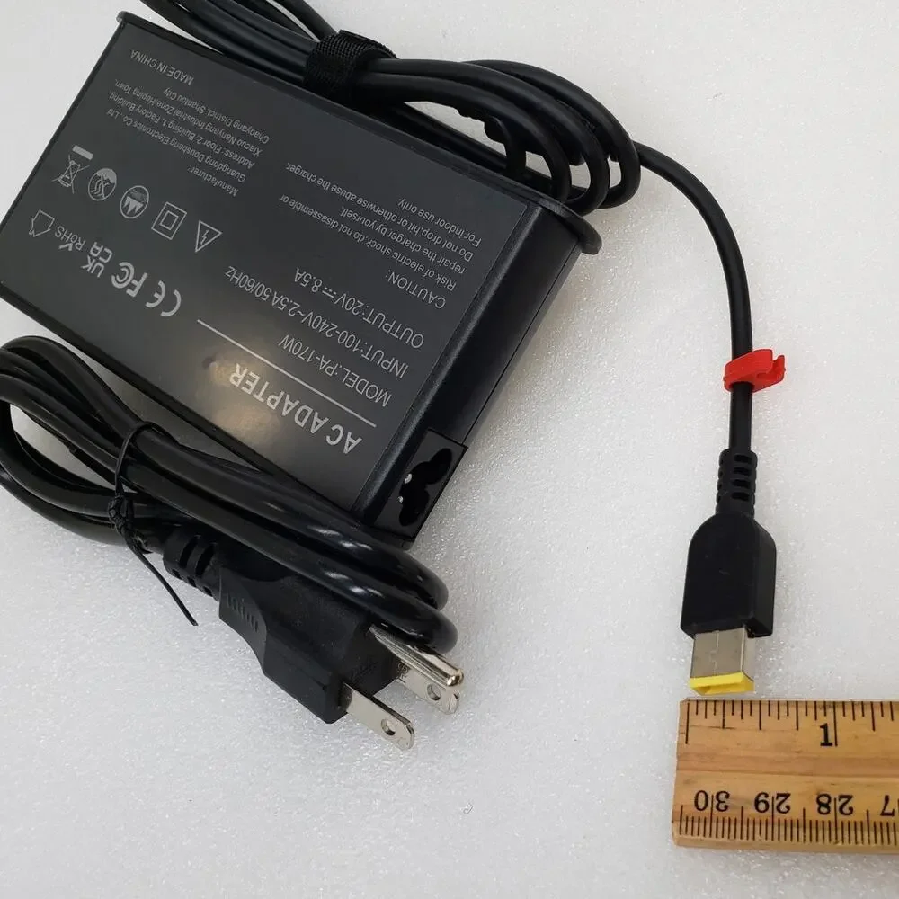 Replacement 170W 20V 8.5A AC Power Adapter Charger for Lenovo Laptops